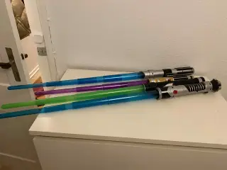 Lightsaber Star Wars lot FLICK OUT Testet Virker