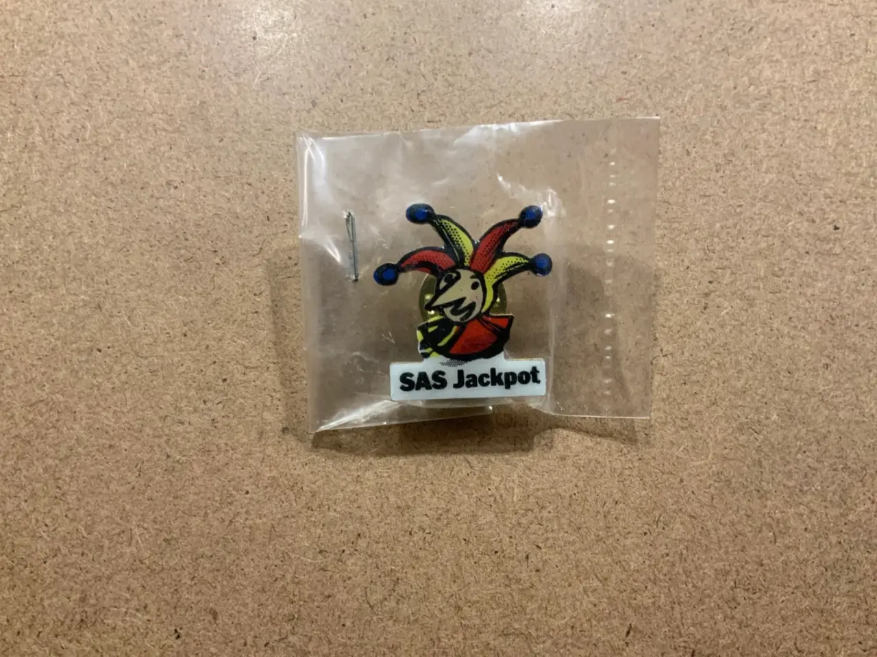 Billede 1 - Nipsenåle, Retro SAS Jackpot pin