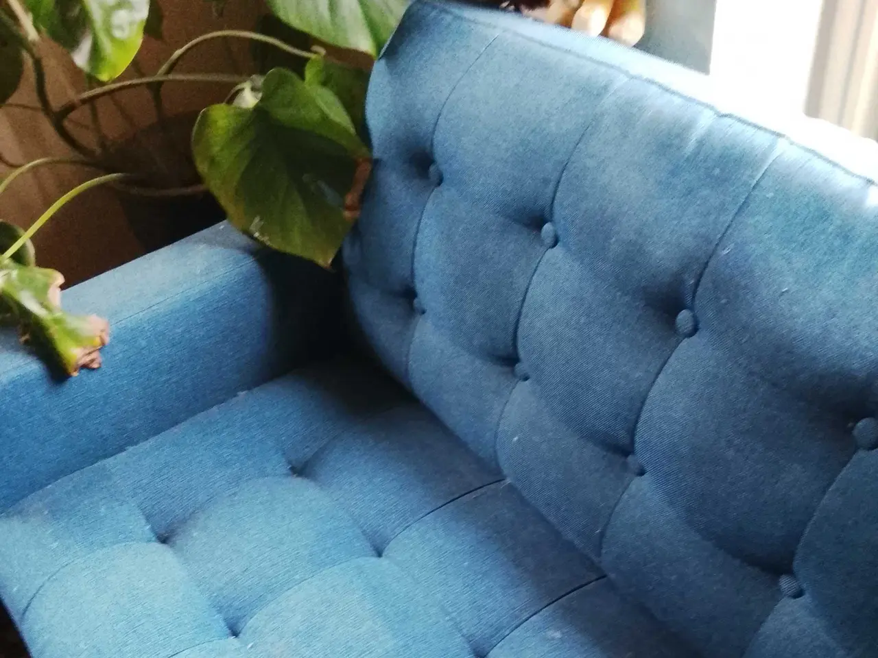 Billede 1 - Sofa.blå sælges