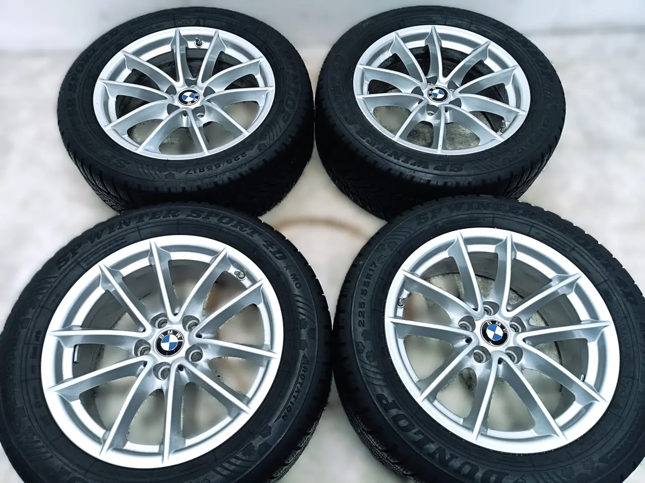 Billede 5 - 5x112 17" ET27 nav 66,6ø BMW vintersæt inkl.TPMS