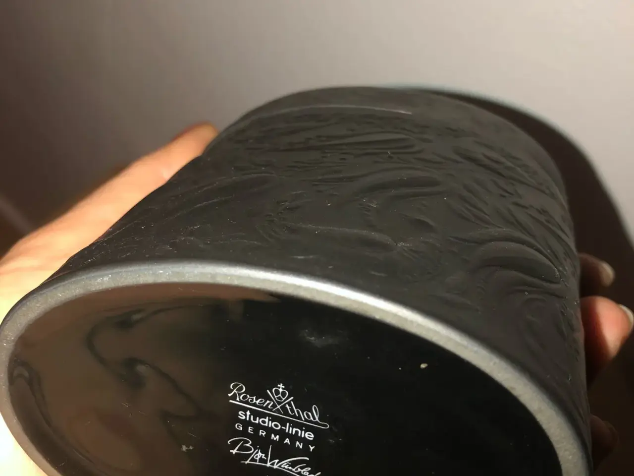 Billede 2 - Original Wiinblad Sort Porcelæn Sæt 1960