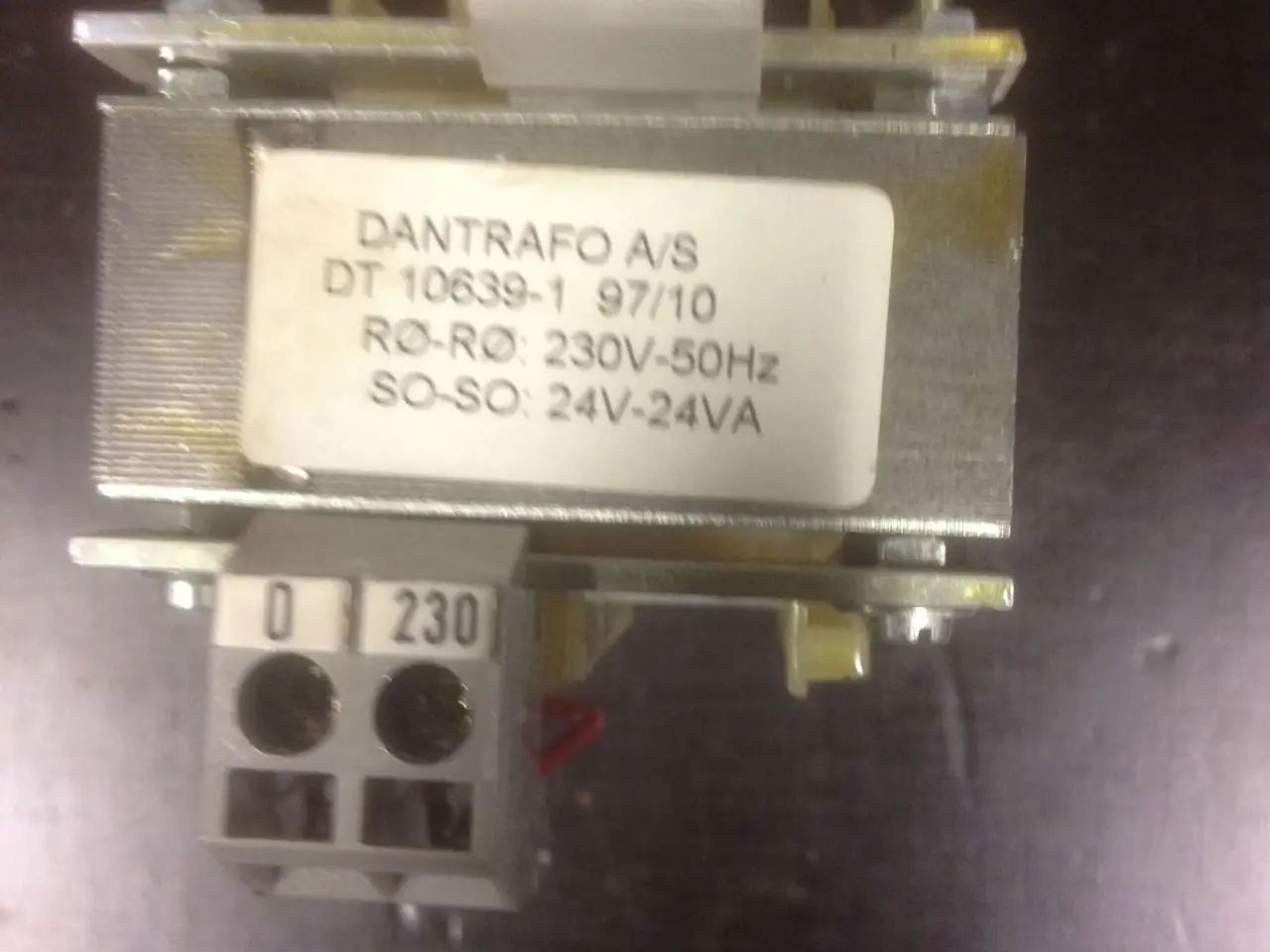 Billede 2 - Transformer 230/ 24 volt, 110 VA