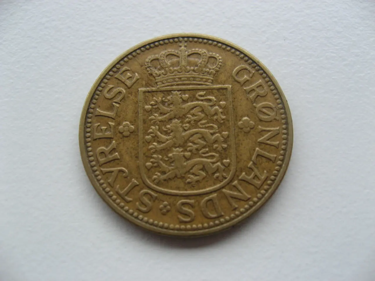 Billede 1 - Grønland variant flot 1 kr 1926 4.2-H1