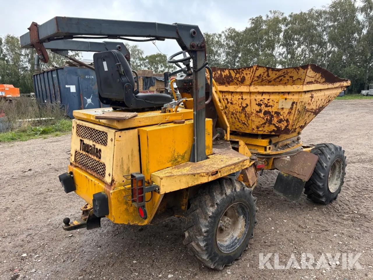 Billede 5 - Dumper Thwaites MACH 876/2 knækstyret med drejetip - 2 tons
