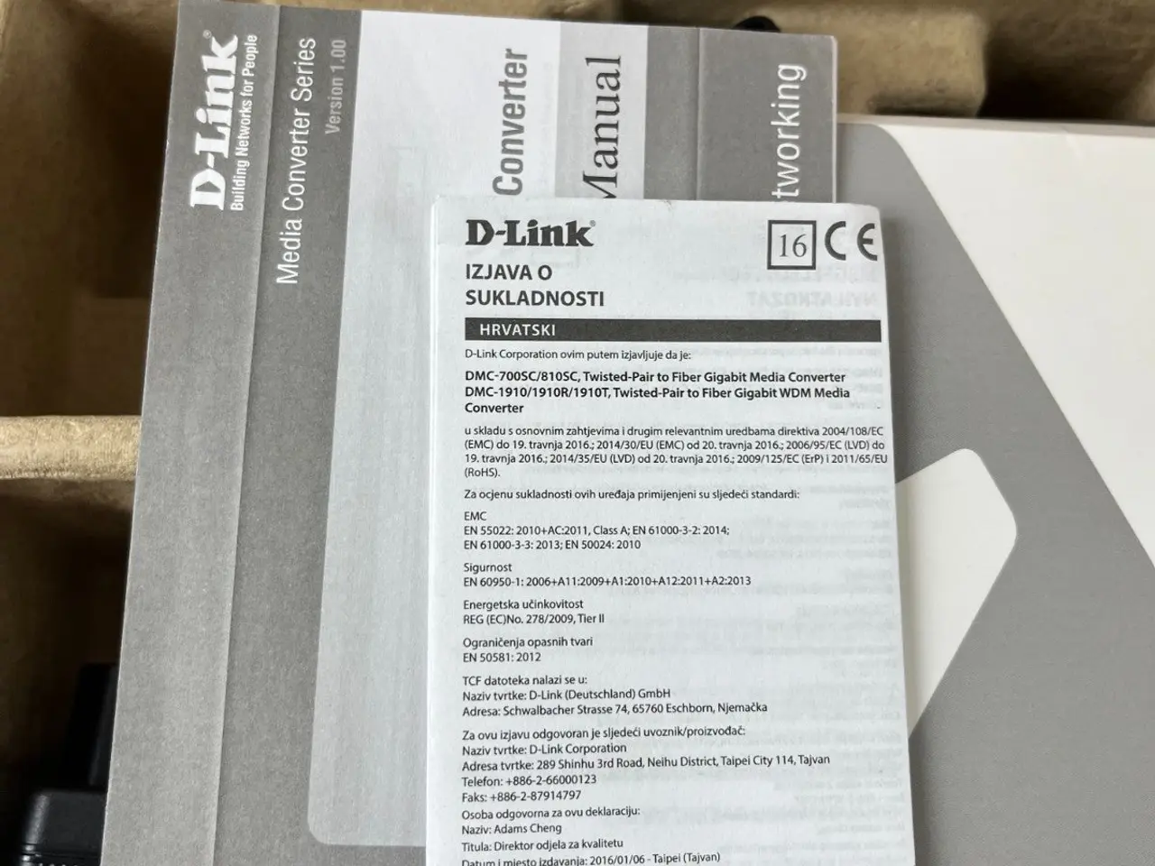 Billede 7 - D-Link DMC-300SC 10/100Base-TX to 100Base-FX SC