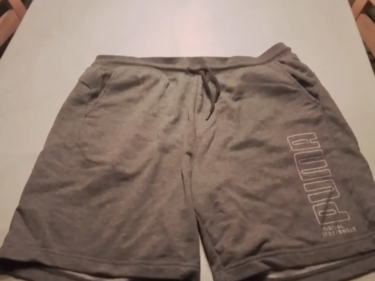 Billede 3 - 1 par shorts i kraftigt blødt bomuld Puma herre XL