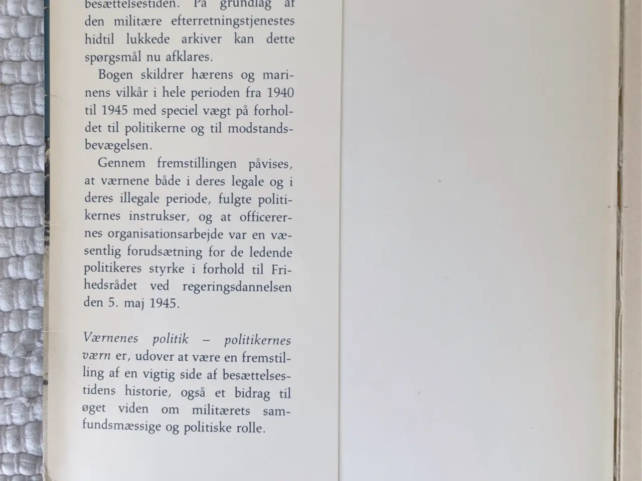 Billede 2 - Palle Roslyng-Jensen: Værnenes politik – 