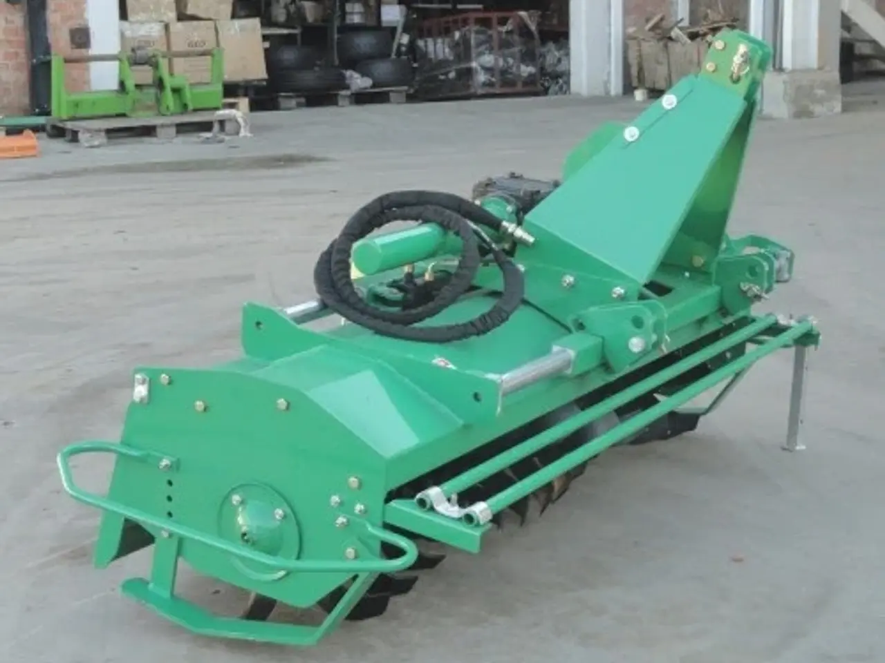 Billede 3 - GEO Traktorfræser IGNHH m/hydraulisk sideforskydning 140 cm