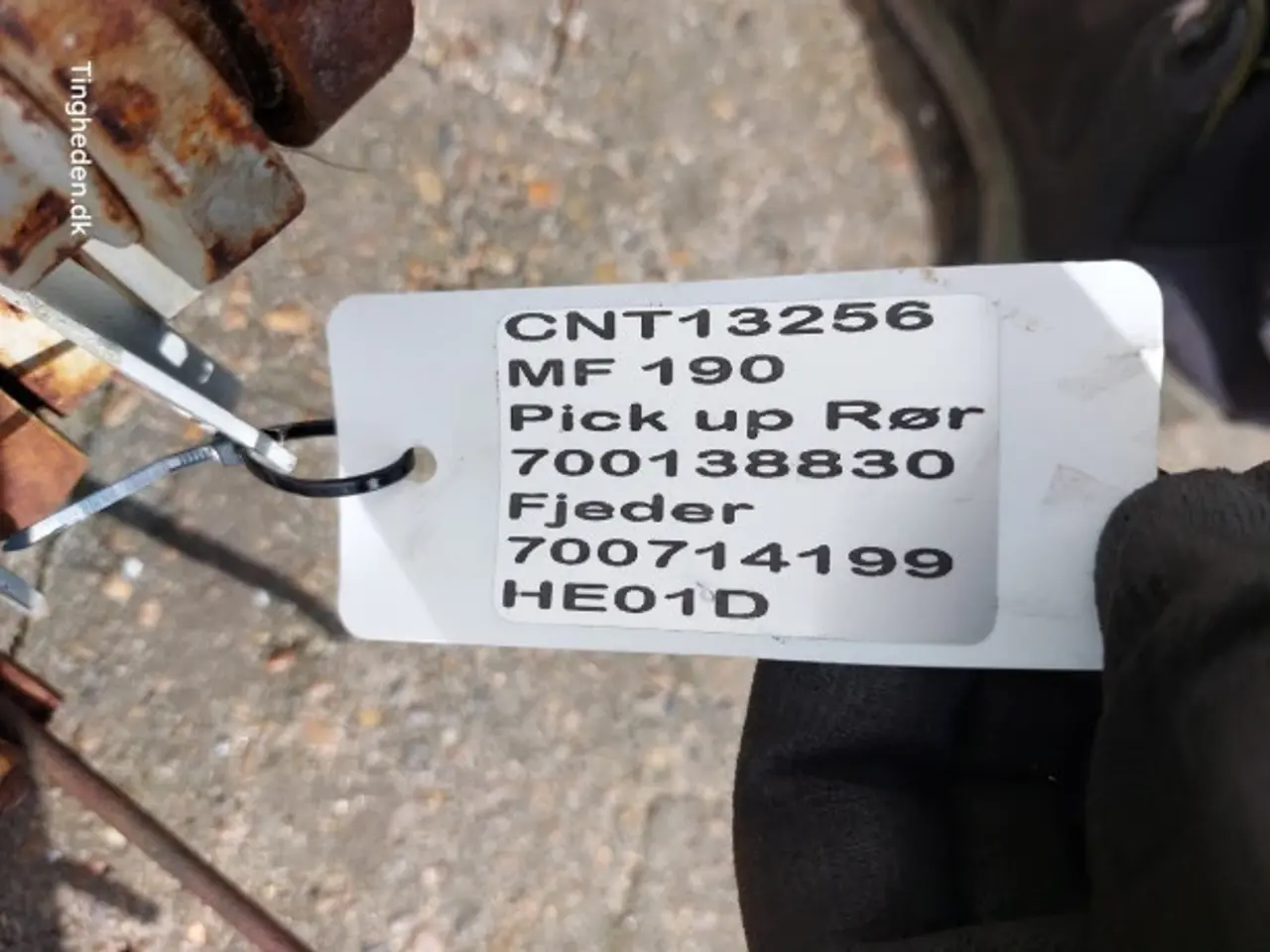 Billede 19 - Massey Ferguson 190 Pickup Rør 700138830