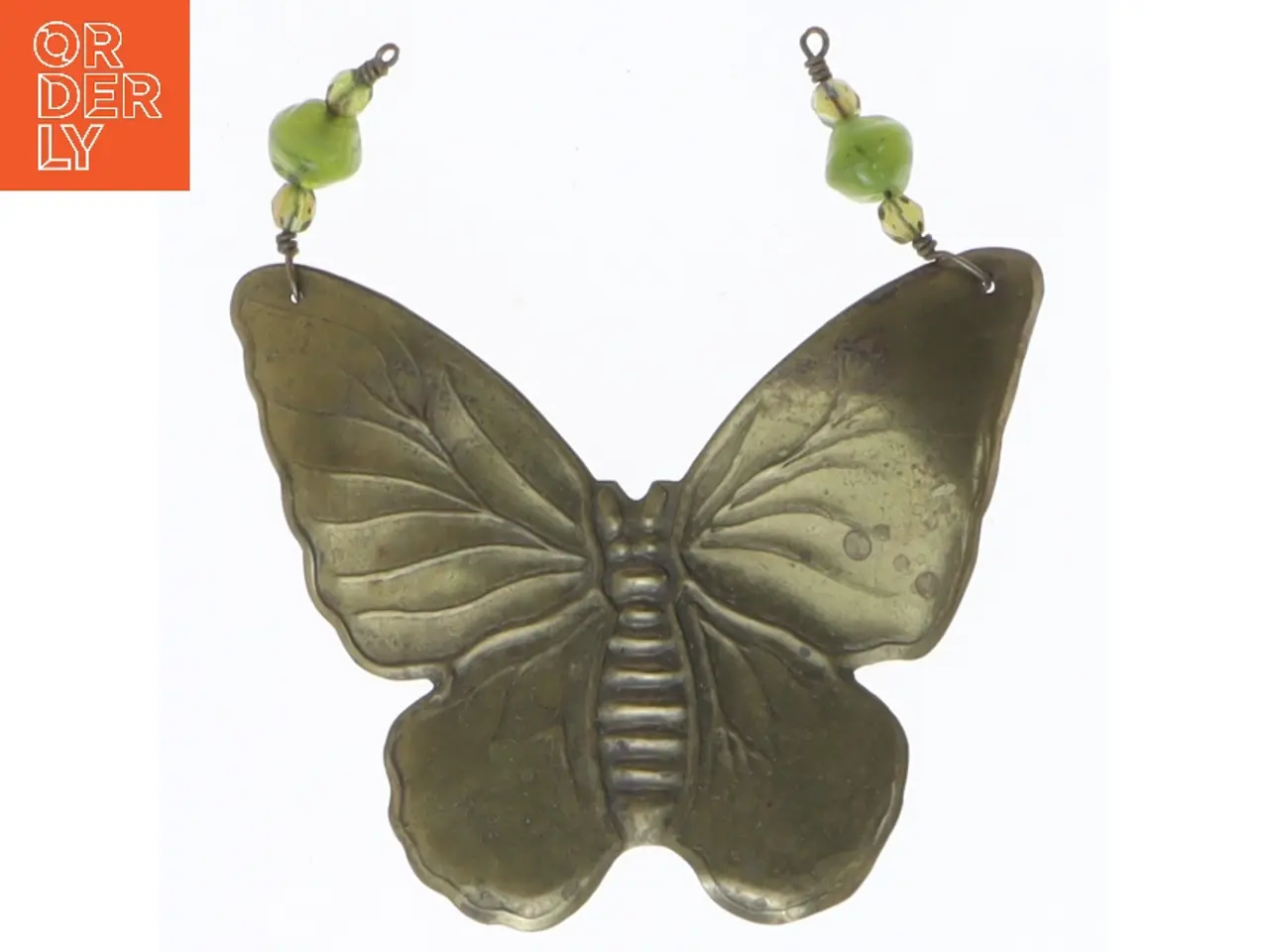 Billede 2 - Dekorativ sommerfuglevedhæng (str. 7x6 cm)