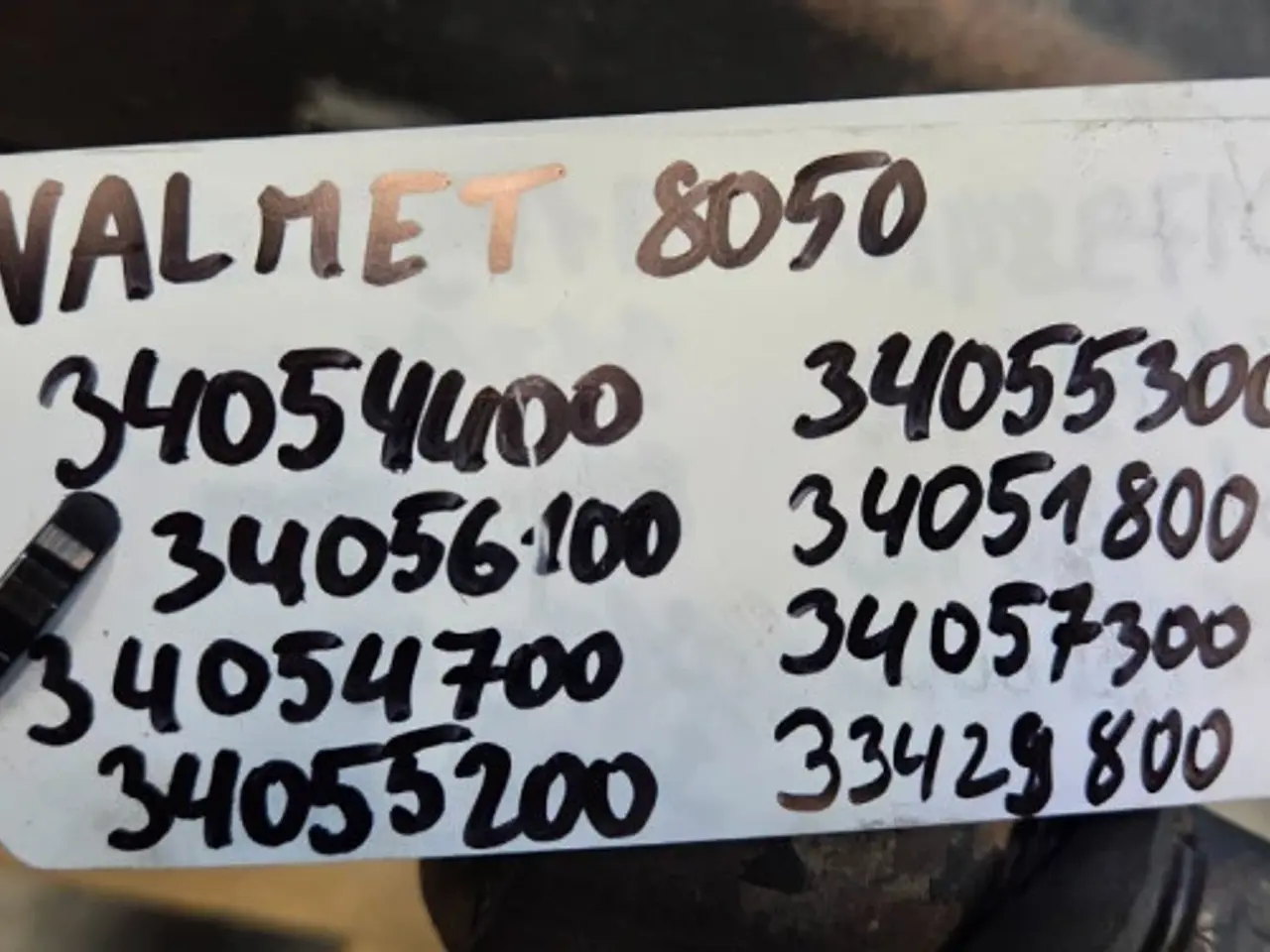 Billede 25 - Valmet 8350 Foraksler 34054400