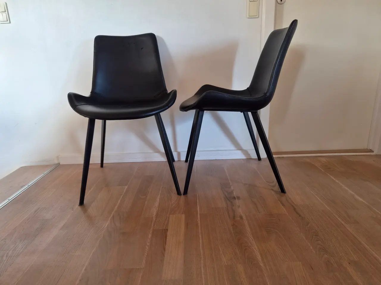 Billede 1 - 10 stk Spisebordsstole i kunstlæder