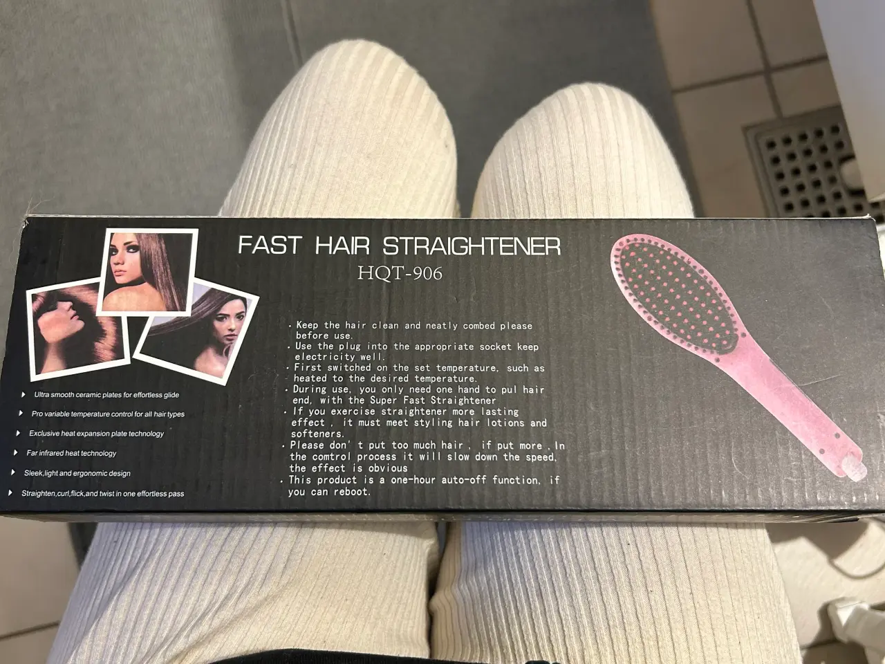 Billede 2 - Hårbørste med fintørrer