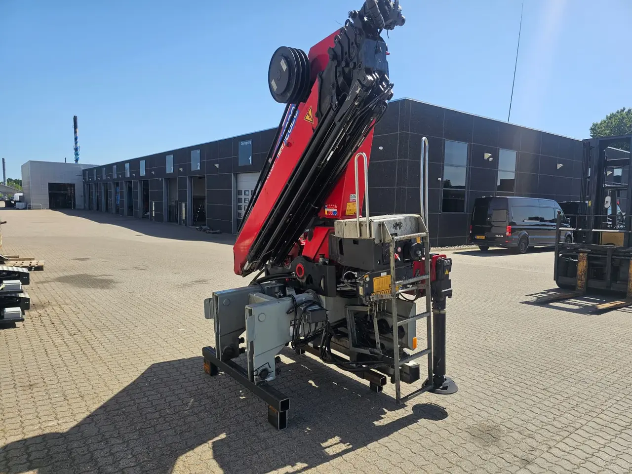 Billede 3 - HMF 2820 K5, Kran