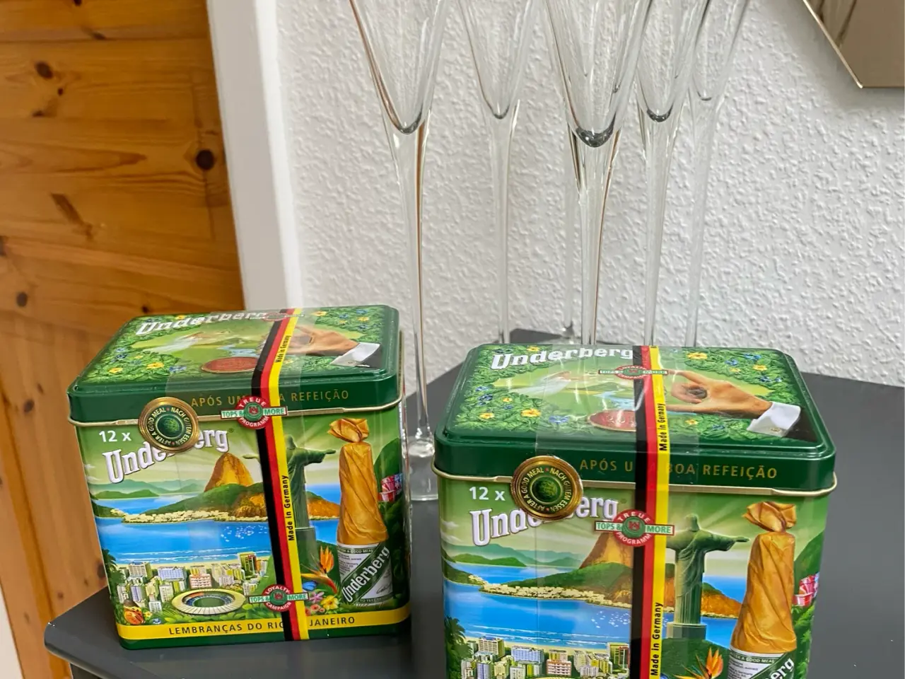 Billede 1 - Underberg høje glas og flasker