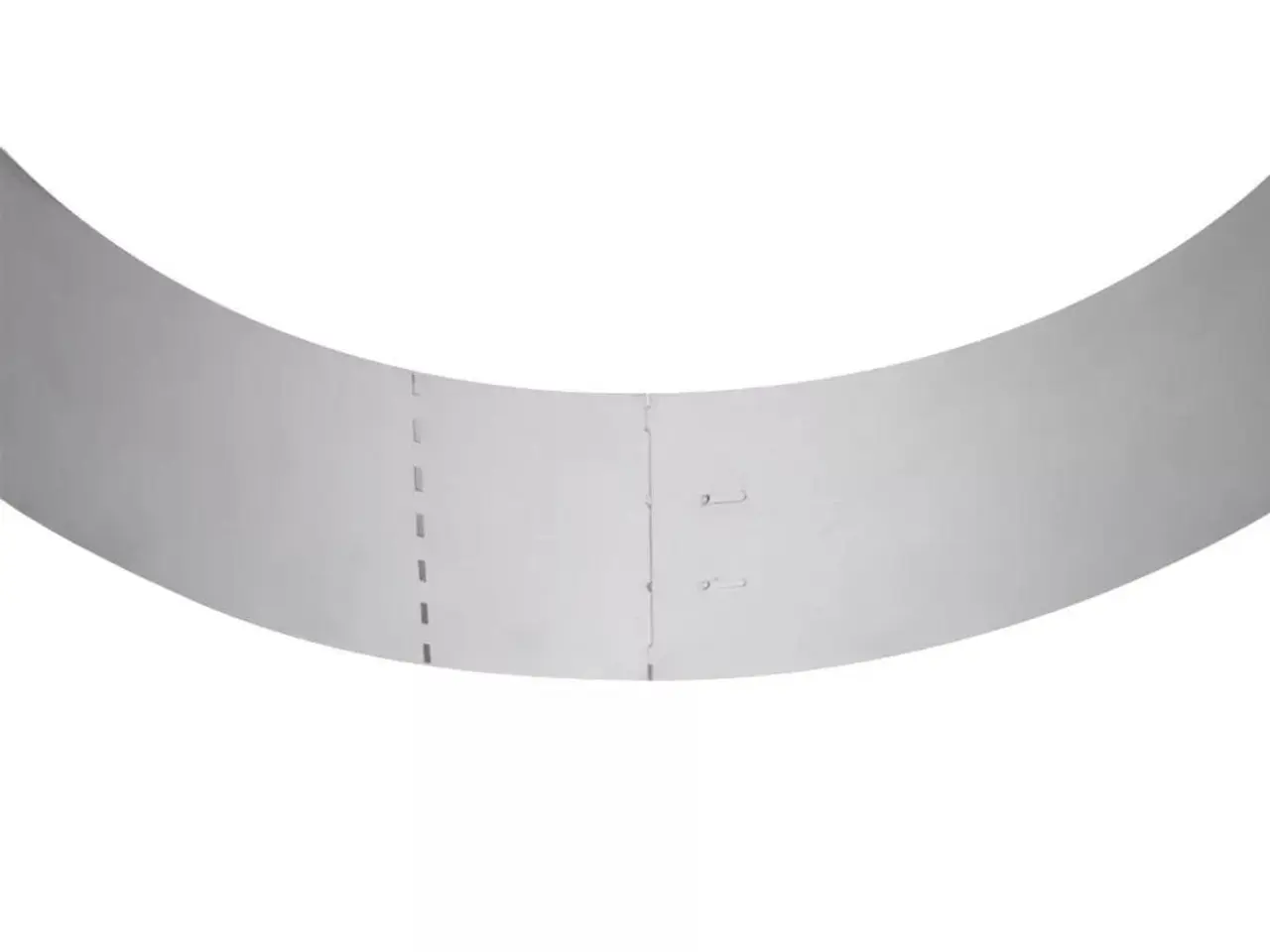 Billede 9 - Fleksibel bedkant - 20 stk. 100×14 cm i galvaniseret stål