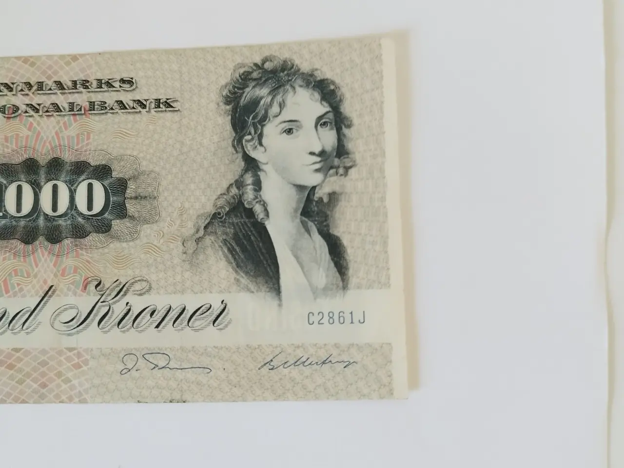 Billede 1 - 1000 Kroner. Egern 🐿️. 1986