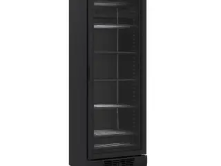 Professionel display fryseskab – sort – 230 V