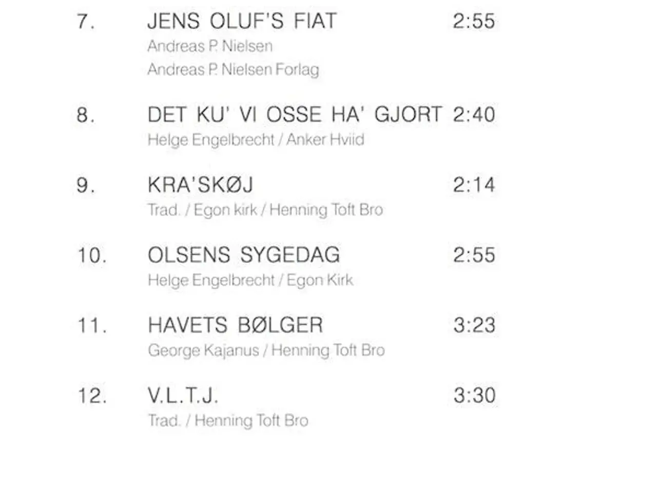 Billede 6 - Tørfisk – Vores Favoritter – CD
