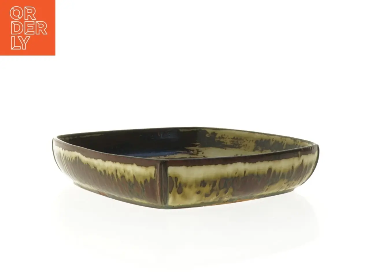 Billede 5 - Keramikfad fra Royal Copenhagen (str. 24 x 24 x 5 cm)