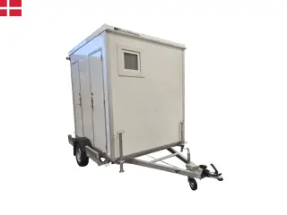 Toiletvogn 240 med 2 toiletter & kværn