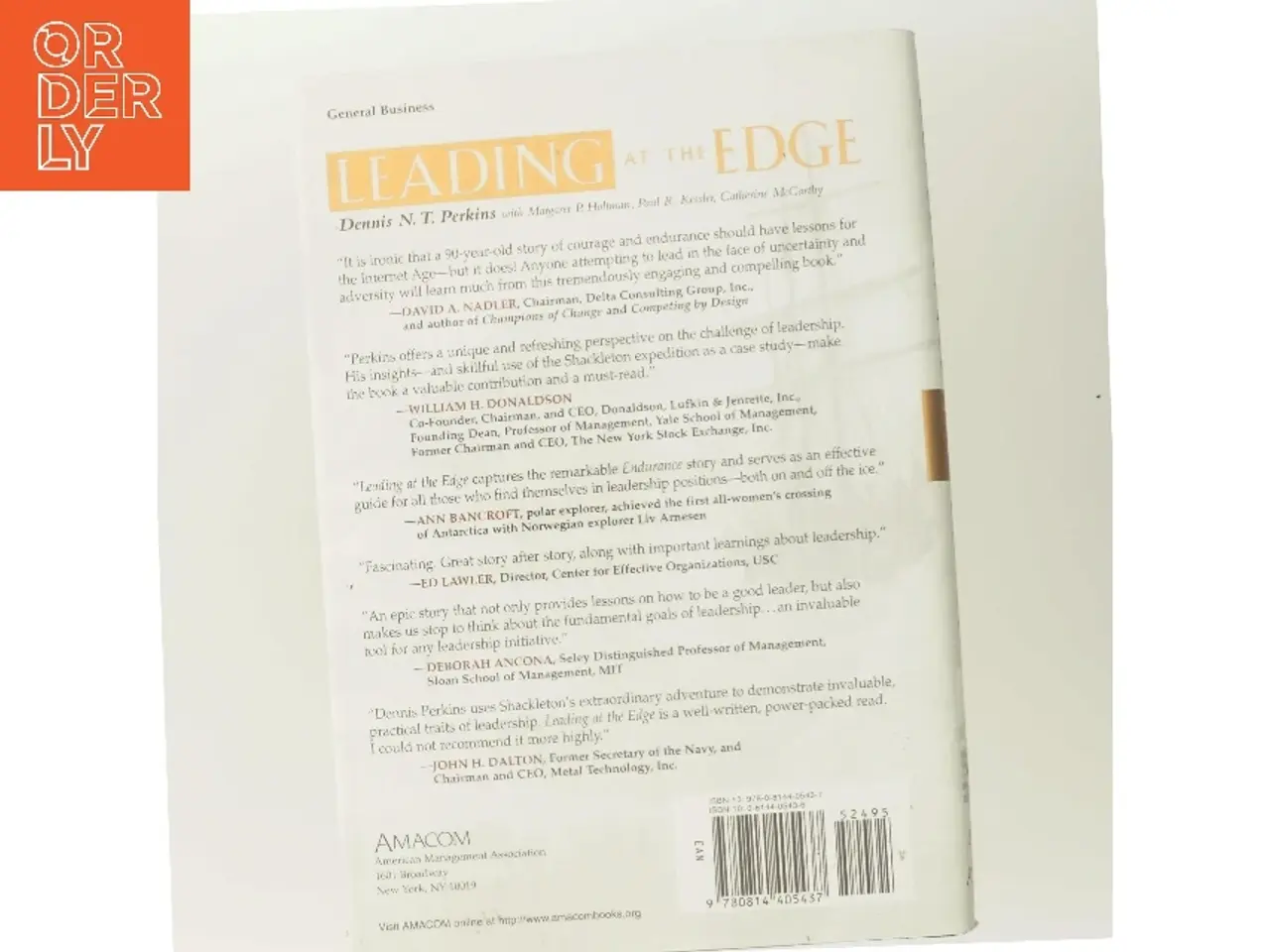 Billede 3 - Leading at the Edge af Dennis N. T. Perkins (Bog)