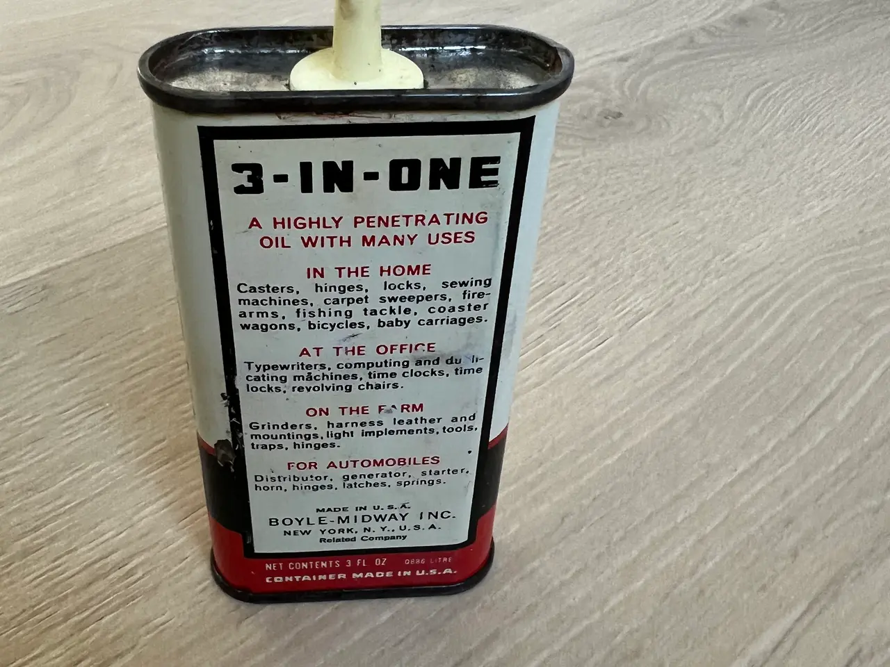 Billede 2 - 3In One olieflaske 125 ml