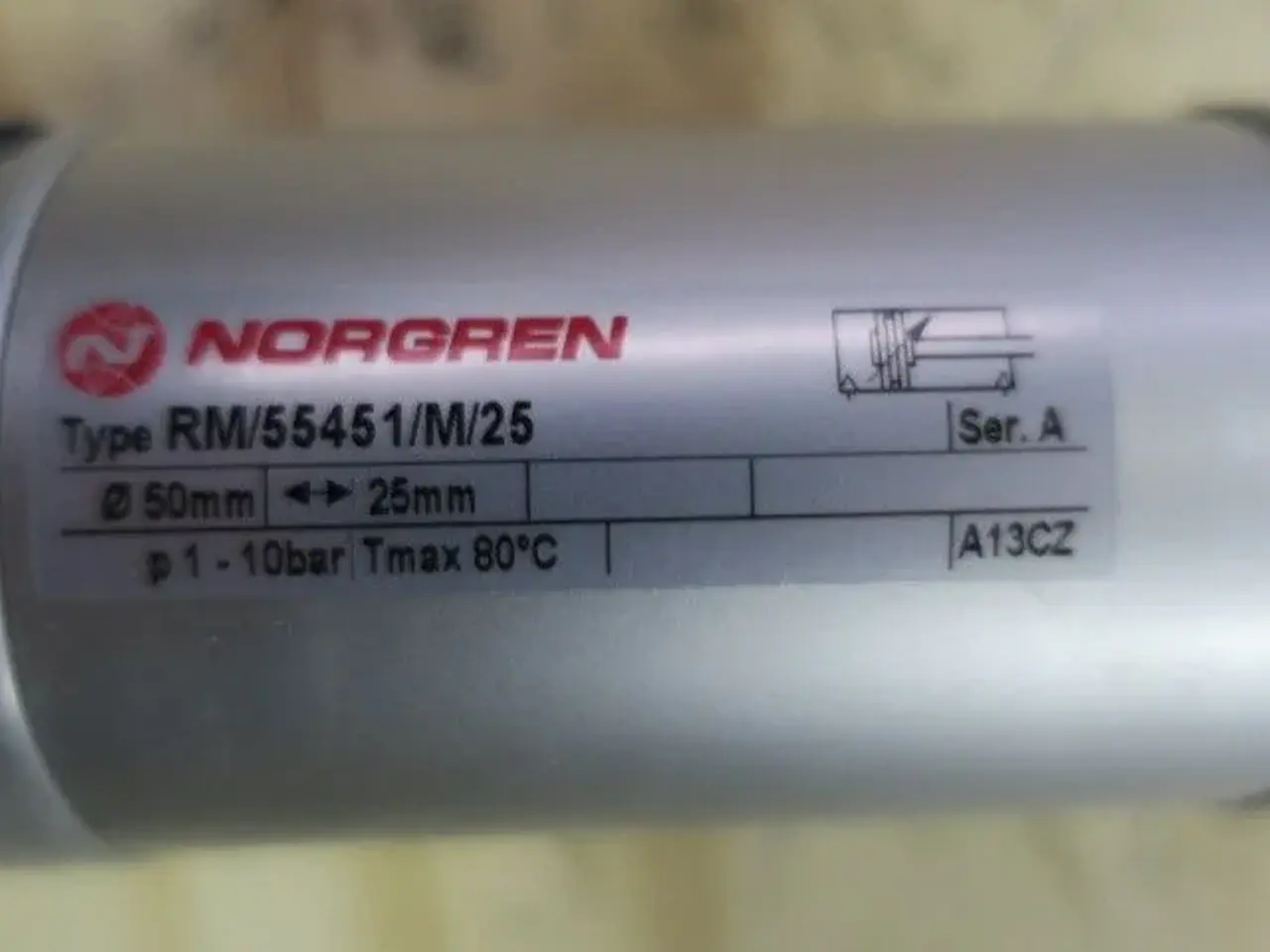 Billede 3 - Norgren luftcylinder
