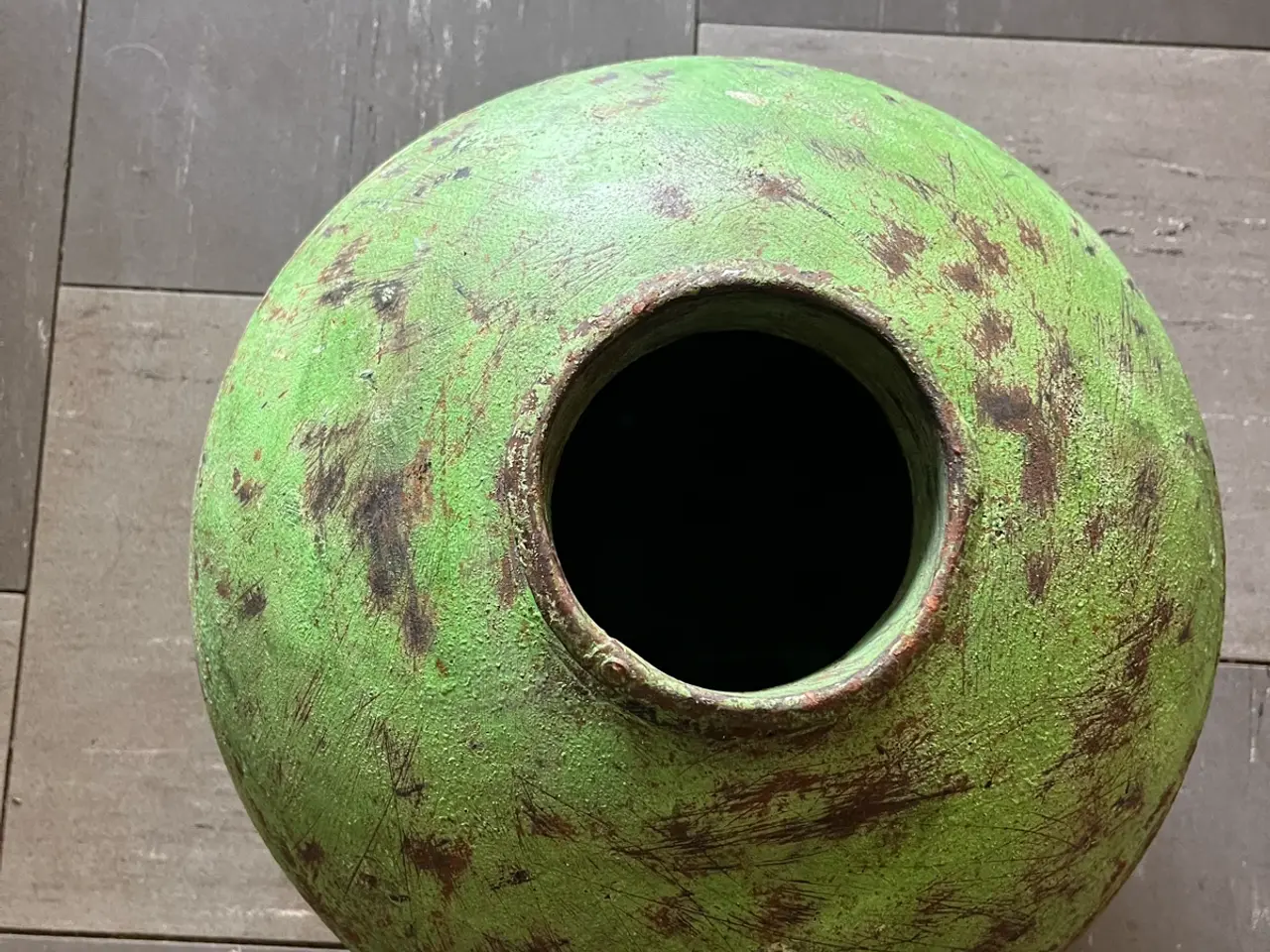 Billede 2 - Vandunk/vase i metal