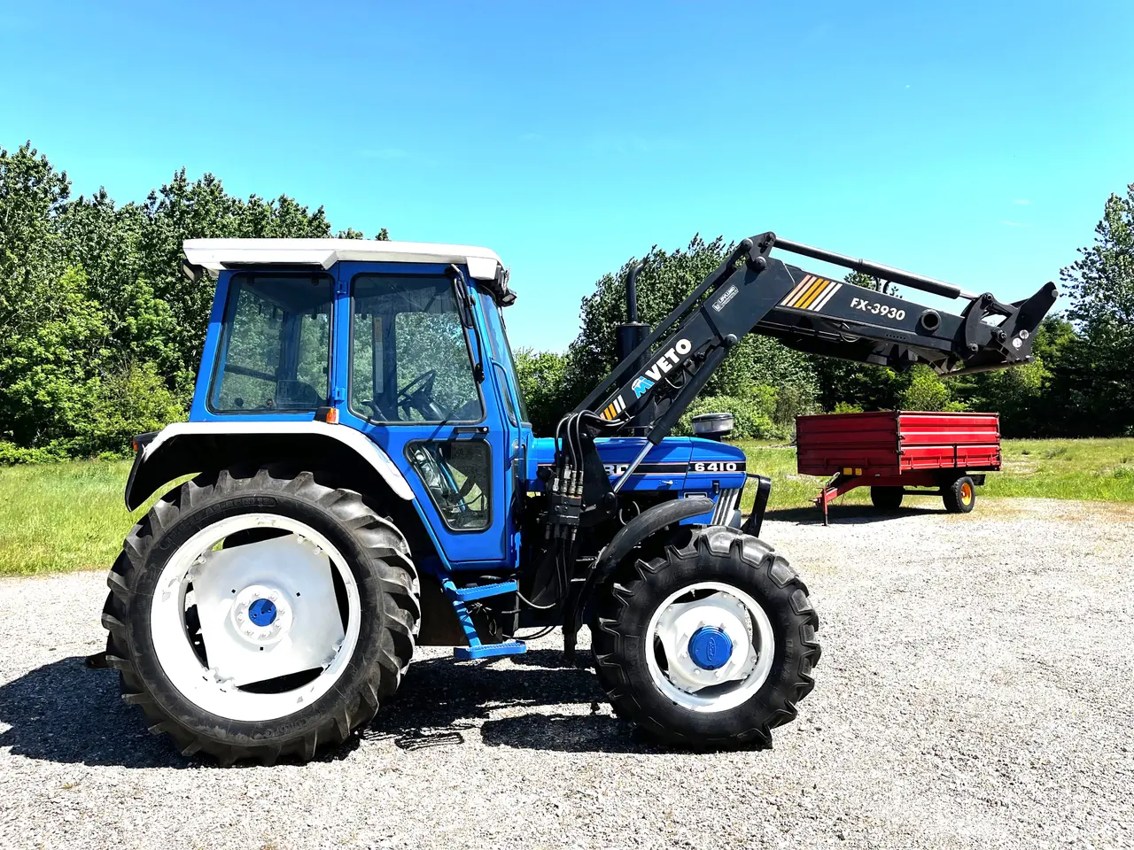 Billede 2 - FORD  6410 FORCE 3 - KUN 4.350 TIMER - FRONTLÆSSER