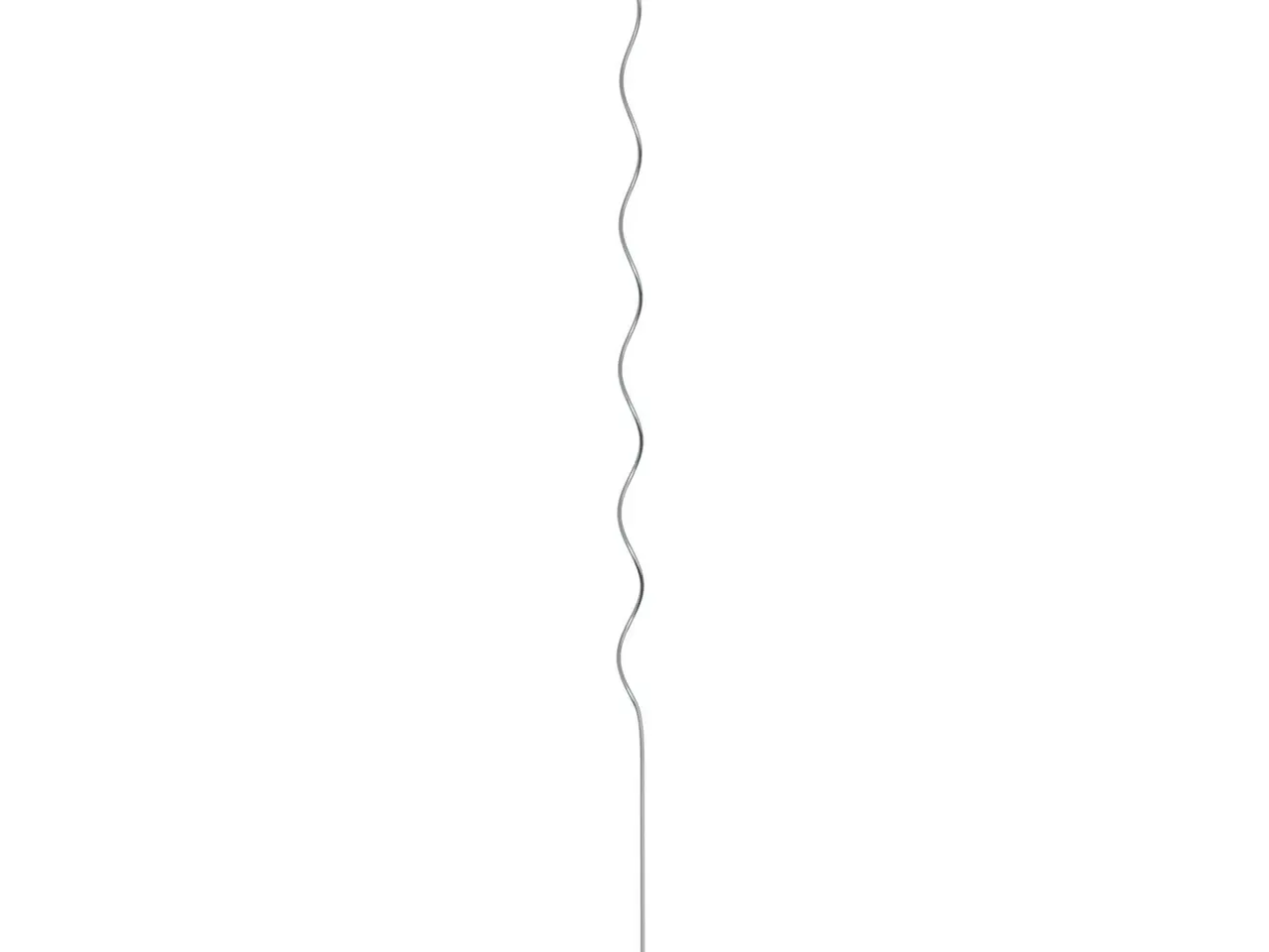 Billede 5 - Spiral plantestøtter 5 stk Sølv 150 cm Galvaniseret stål