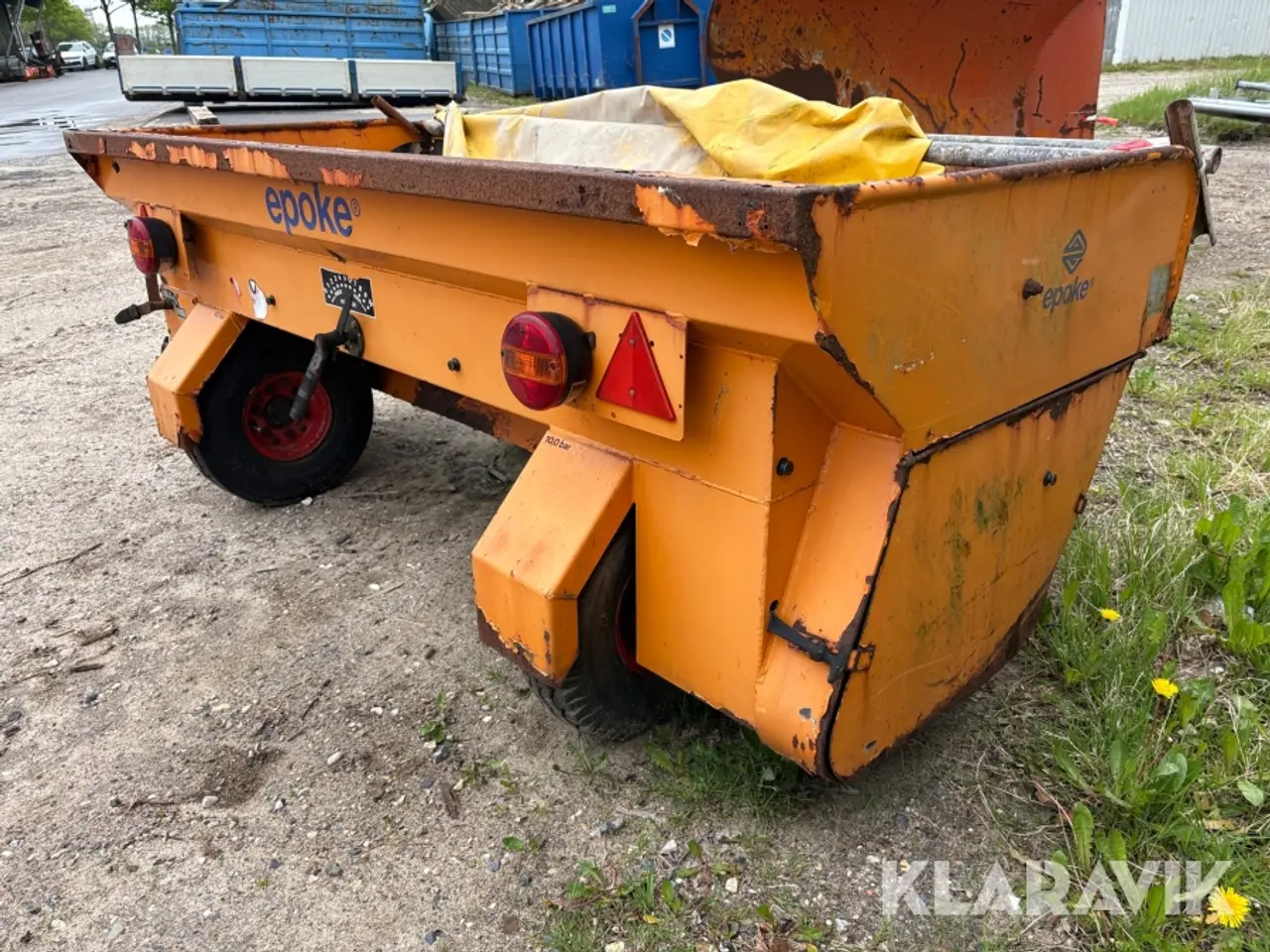 Billede 5 - Salt/sandspreder til traktor Epoke TKG 12