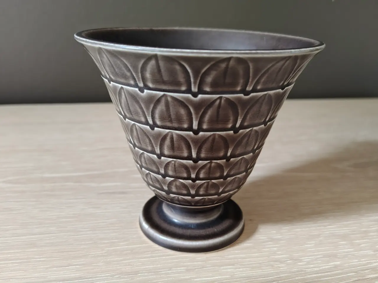 Billede 1 - Flot Aluminia vase af Nils Thorsson