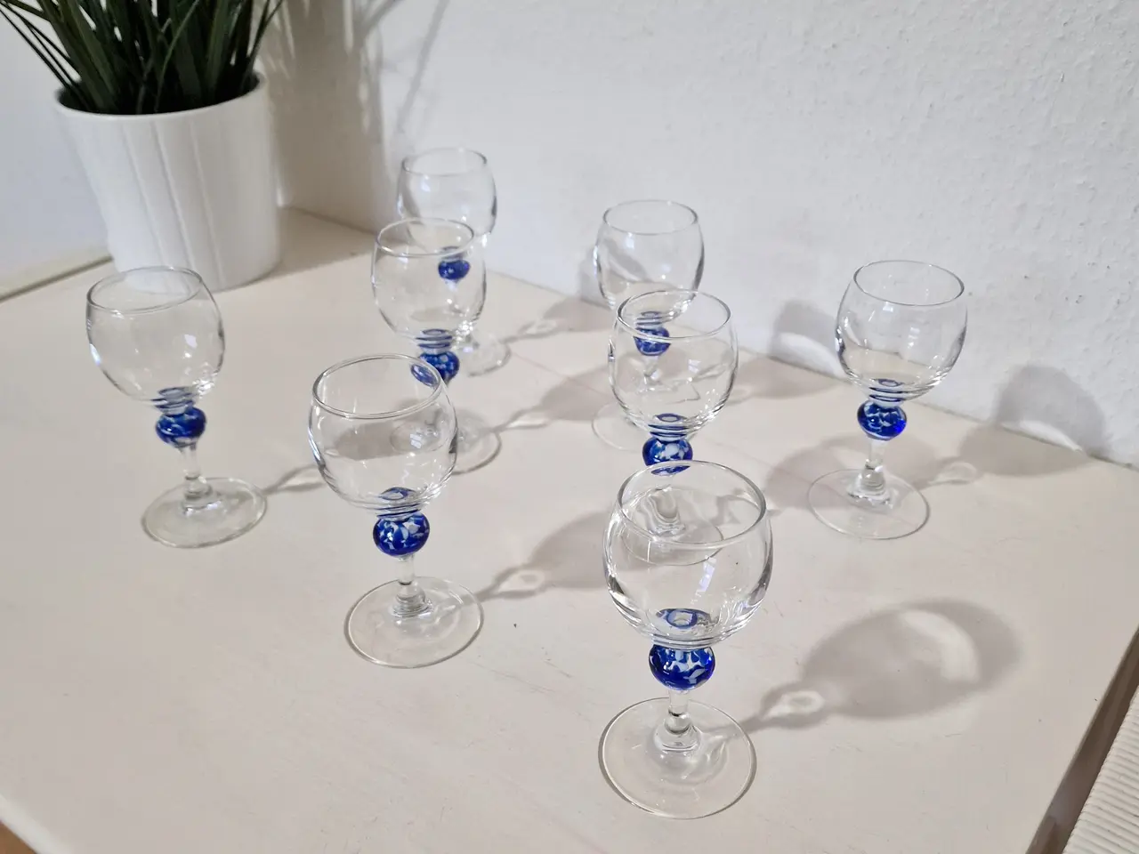 Billede 2 - 8 elegante Luminarc glas.