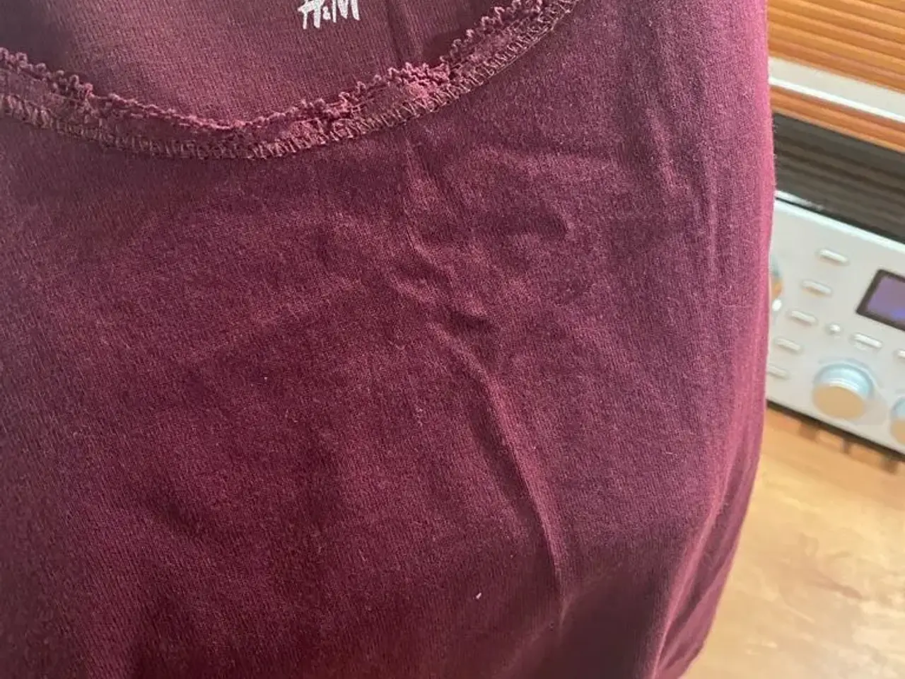 Billede 3 - Flot Bordeaux bluse str S