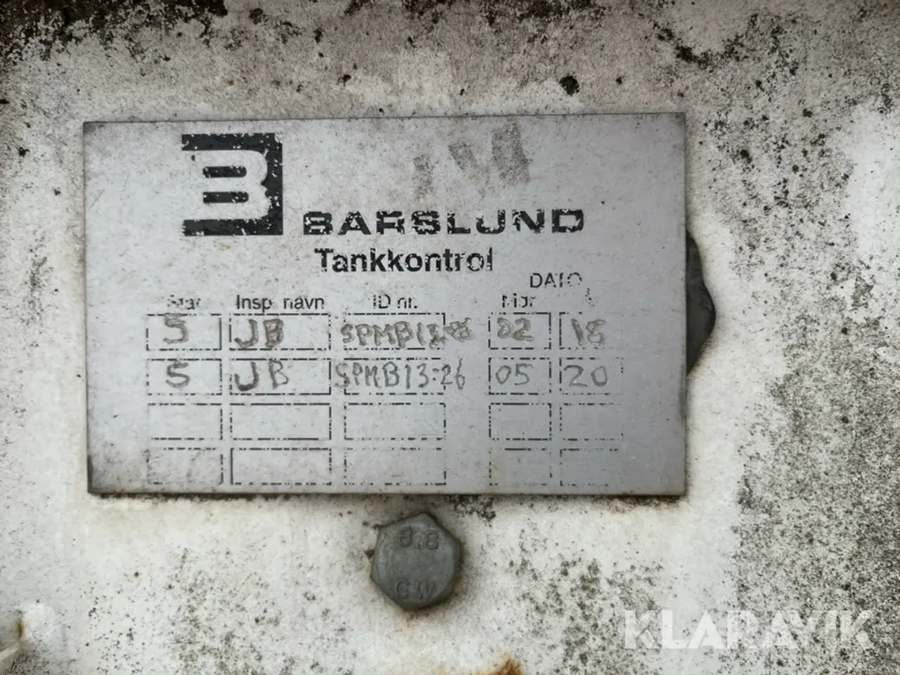 Billede 10 - Olietank i Container KN Beholderfabrik 1500