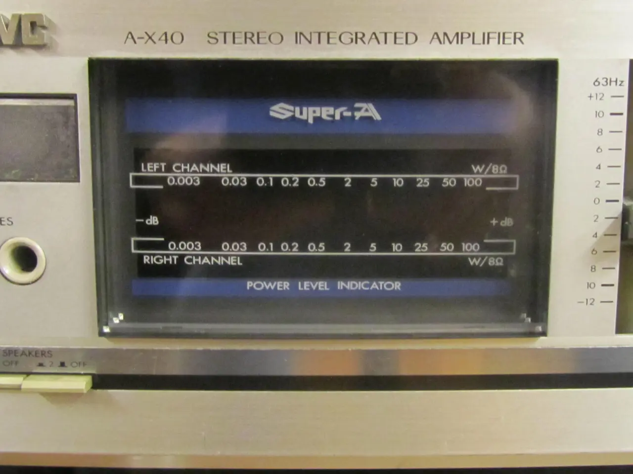Billede 2 - TOSHIBA A-X40 50W RMS og EQUALIZER
