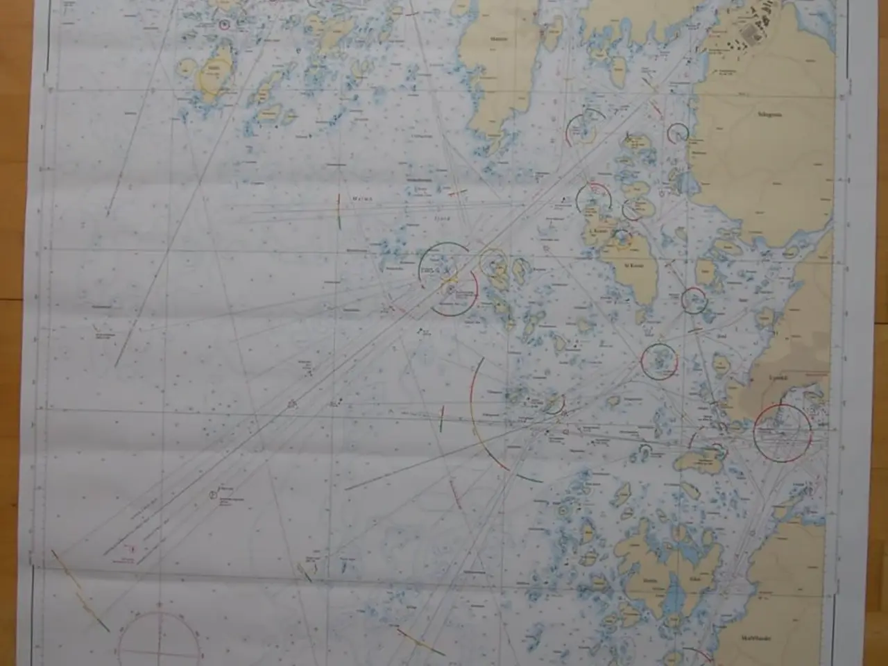 Billede 1 - Svensk Søkort 9331 Skagerrak Brofjorden
