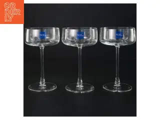 Champagneskåle fra Lyngby glas (str. 16 x ø 9 cm)