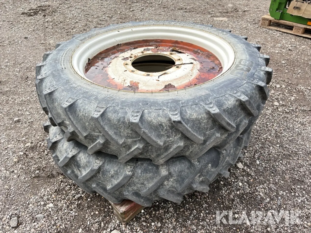 Billede 3 - Traktorhjul BKT Agri Max RT955 270/95R36 2 styk