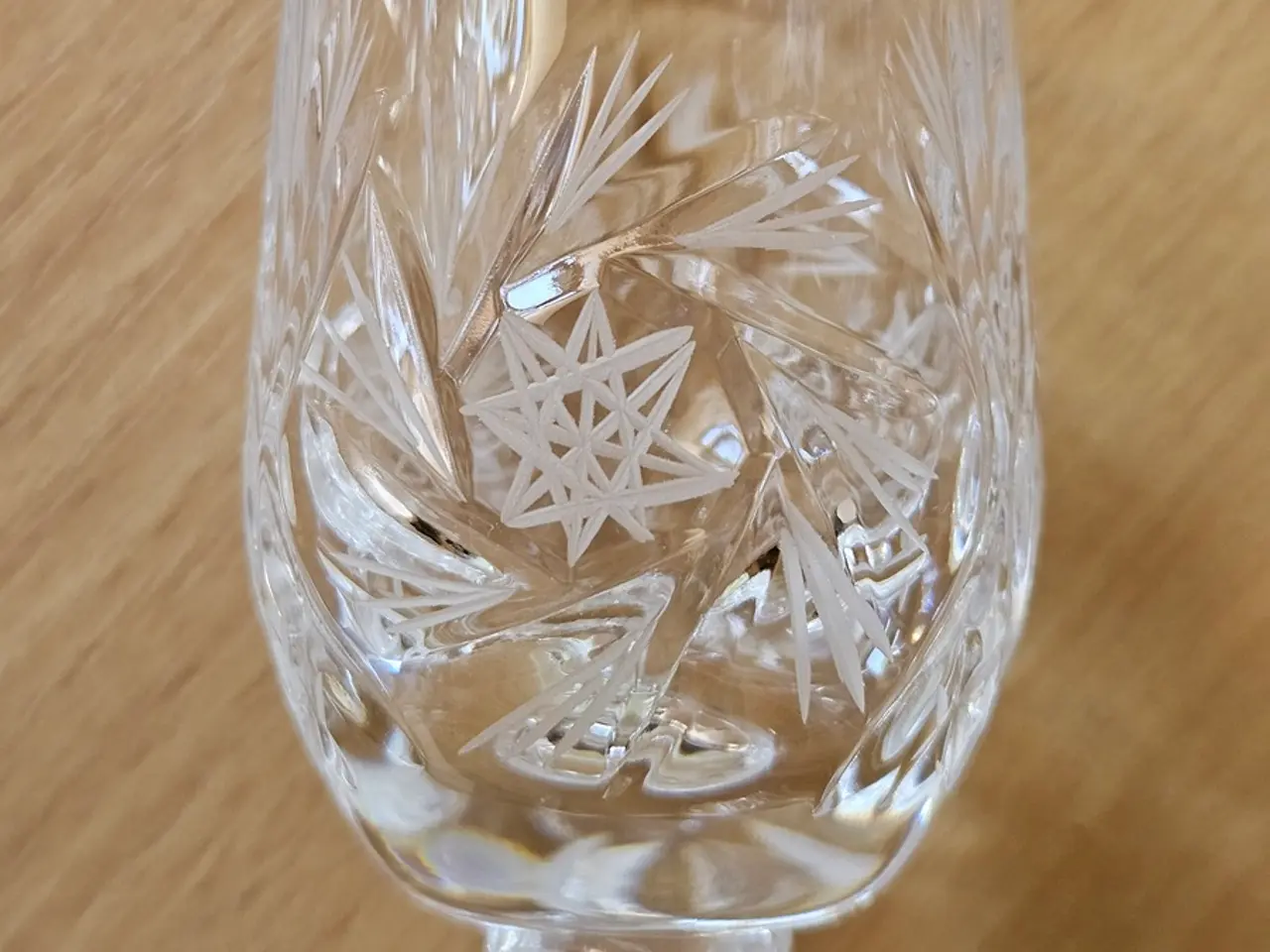 Billede 4 - 6 stk. Zawiercie krystalglas – 11 cm høje