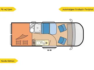 2027 - Hobby Ontour VAN 600 FT Nordic Edition Hobby Ontour Van 600 FT Nordic Edition 2027 med adaptiv fartpilot fra Hinshøj Caravan