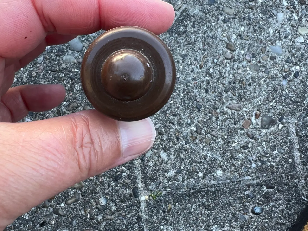Billede 2 - Retro Brun Dørstopper