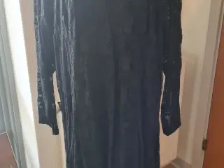 Zizzi Ny sort blonde kjole str xl 54 