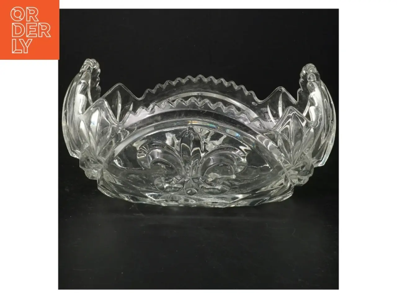 Billede 1 - Krystal fad (str. 24 cm)
