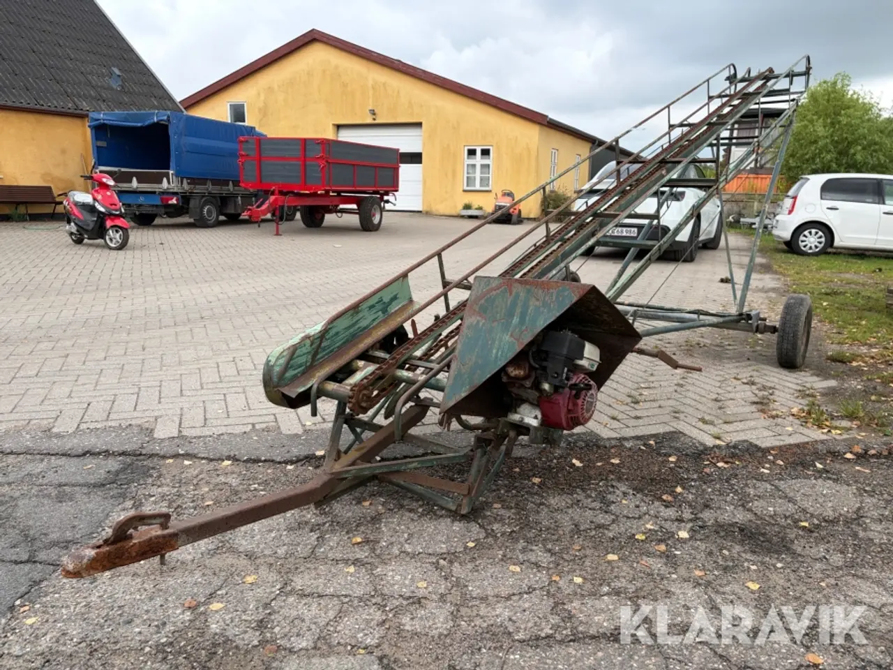 Billede 1 - Hø- og halmtransportør Duks Honda GX120