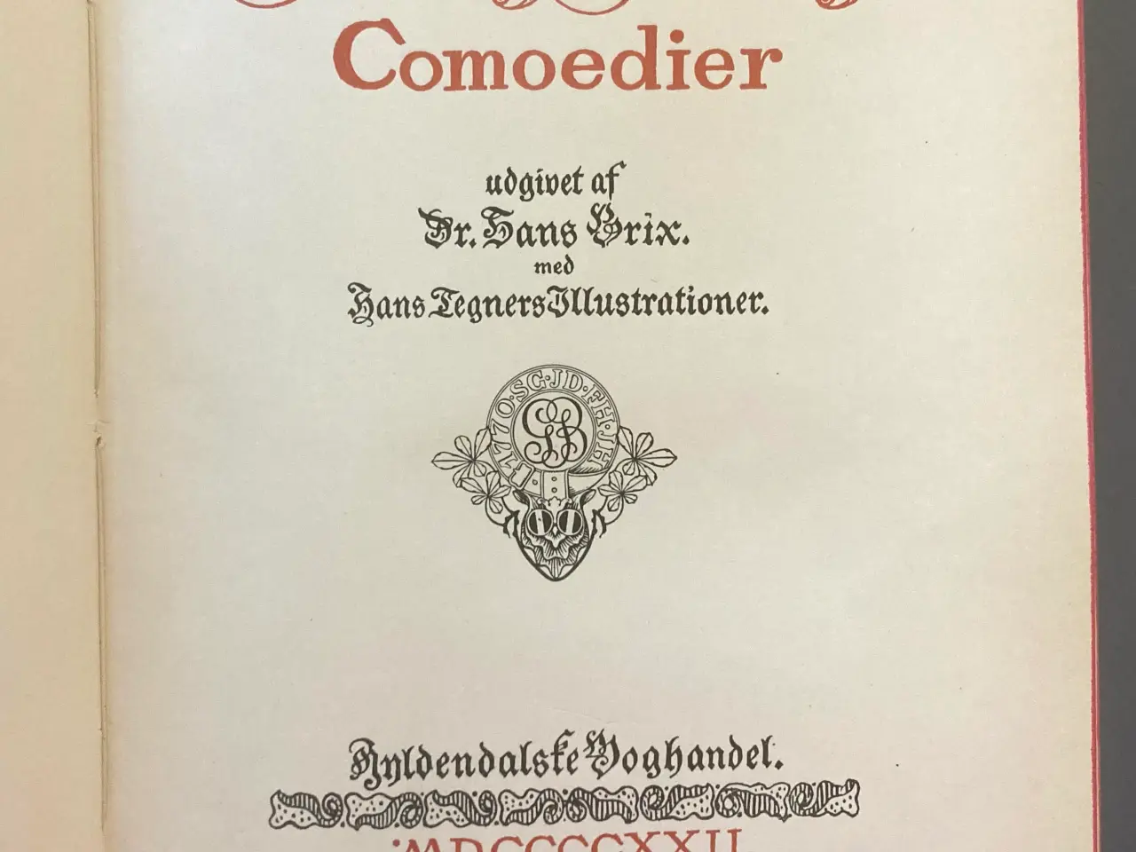 Billede 4 - Klassiske Holberg-udgaver på 183 år, 150 år eller