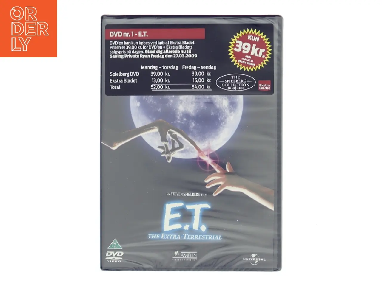 Billede 1 - E.T. The Extra-Terrestrial med Henry Thomas (DVD)