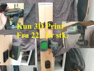 Festool - 18v holdere og Beslag - 3d print