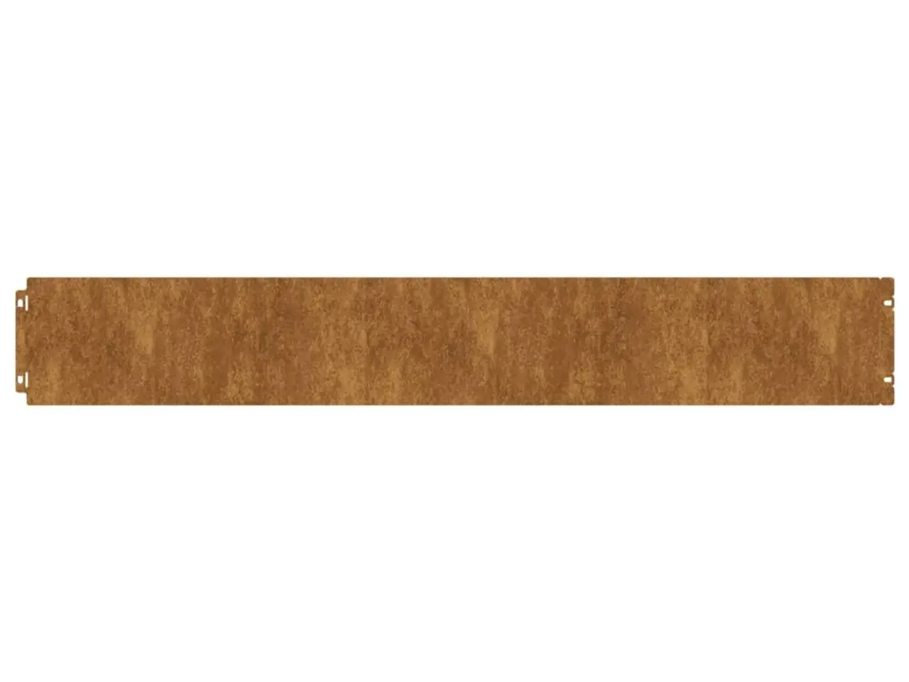 Billede 3 - Plænekant i cortenstål - 50 stk, 15 × 103 cm, rusten